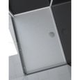 Cabine de douche hydromassante - AURLANE - Rectangulaire - Noir - 80 x 110 x 220 cm - Hauteur nécessaire 230 cm-3