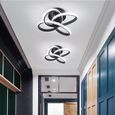 Plafonnier LED Moderne, Luminaire 6000K Blanc Froid Petit Plafonnier de Couloir, Lamp de plafond Pour Chambre Salle de Bains Entrée-3