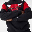 Sweatshirt à capuche Chicago Bulls NBA - noir/rouge - M-3