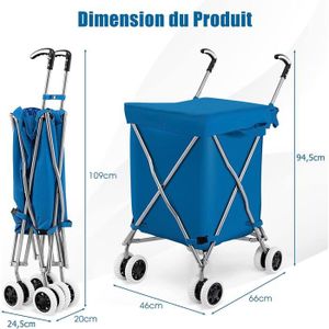 Caddie sac de rechange 60 litres Cdiscount