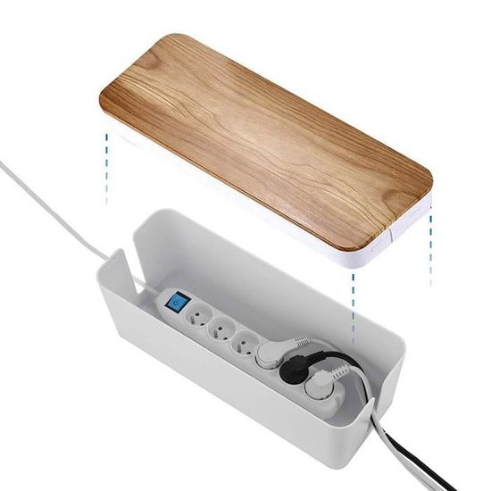Electraline 300173 Boite De Rangement Pour Cables Bloc