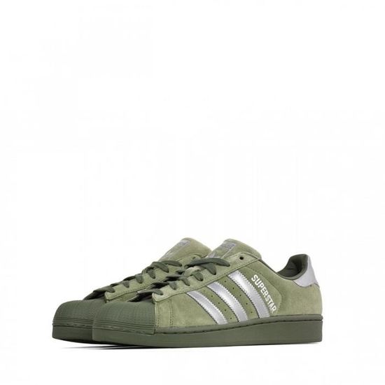 Basket adidas Originals SUPERSTAR - B41988 Kaki - Achat / Vente 