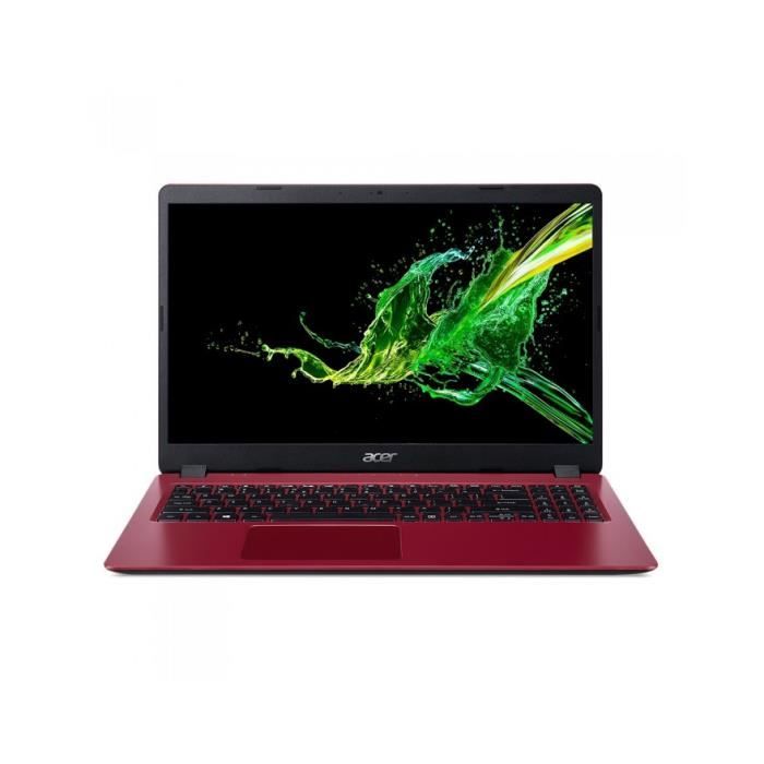 Portable  A315-54-37YC Rouge i3-8145U - 4Go DDR43