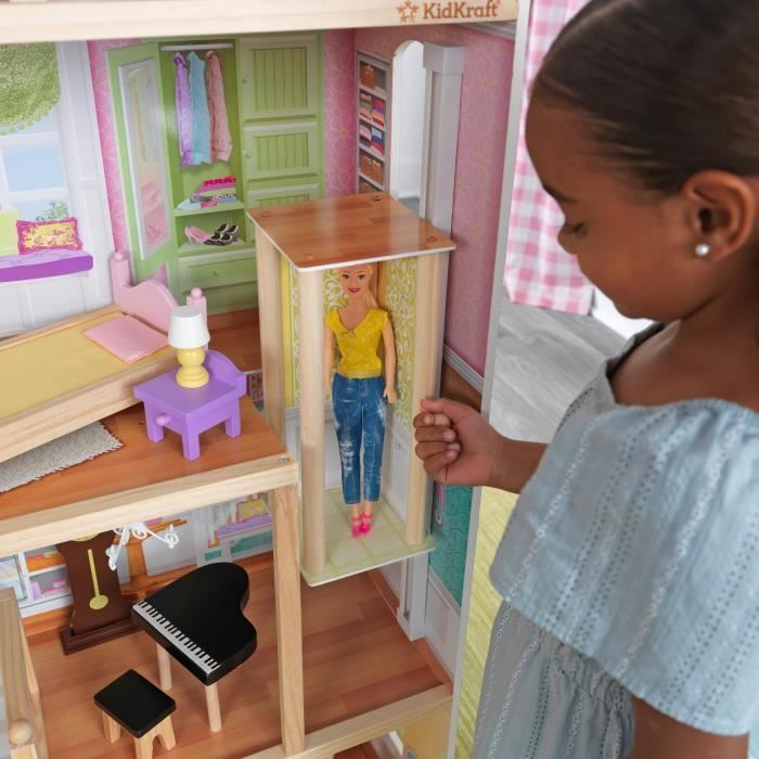 Kidkraft Maison de poupées en bois grande vue pas cher 