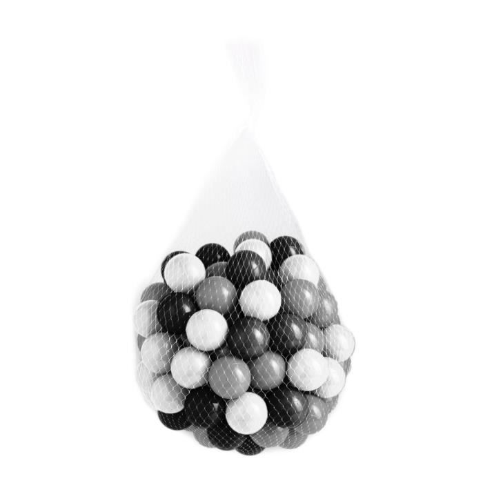 Lot de 3 sacs de 100 balles de jeu ou de piscine 5,5 cm - Monsieur Bébé Lot de 3 sacs de 100 balles de jeu ou de piscine 5,5 cm - Monsieur Bébé