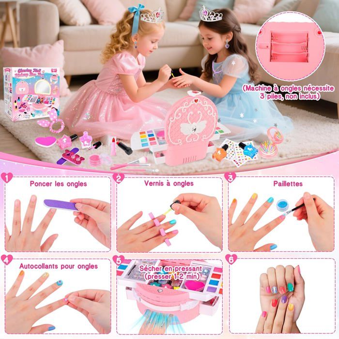 Kit De Création De Mode Enfant 378 Pièces – Couture, Mannequins, Tissus Et Carnet De Croquis – Cadeau Fille 6-12 Ans