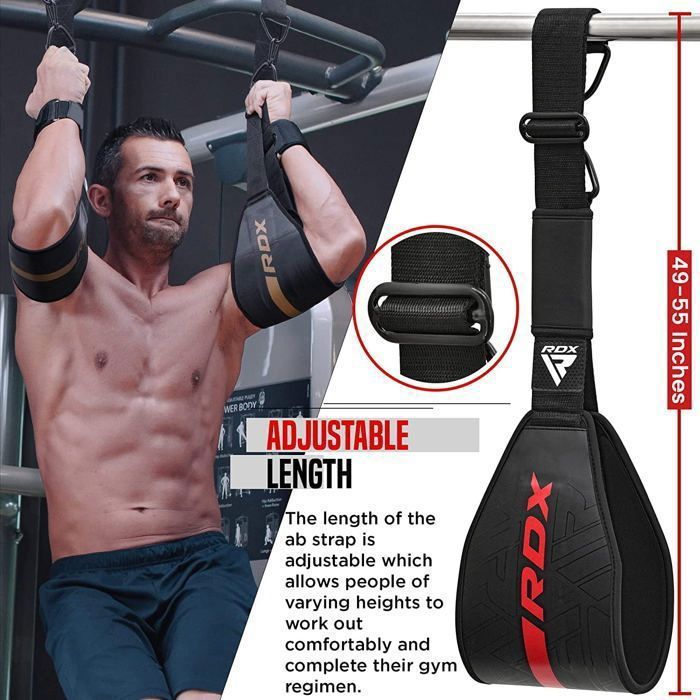 Sangles Abdominaux RDX - Suspension AB Strap Pour Musculation & Gym à Domicile