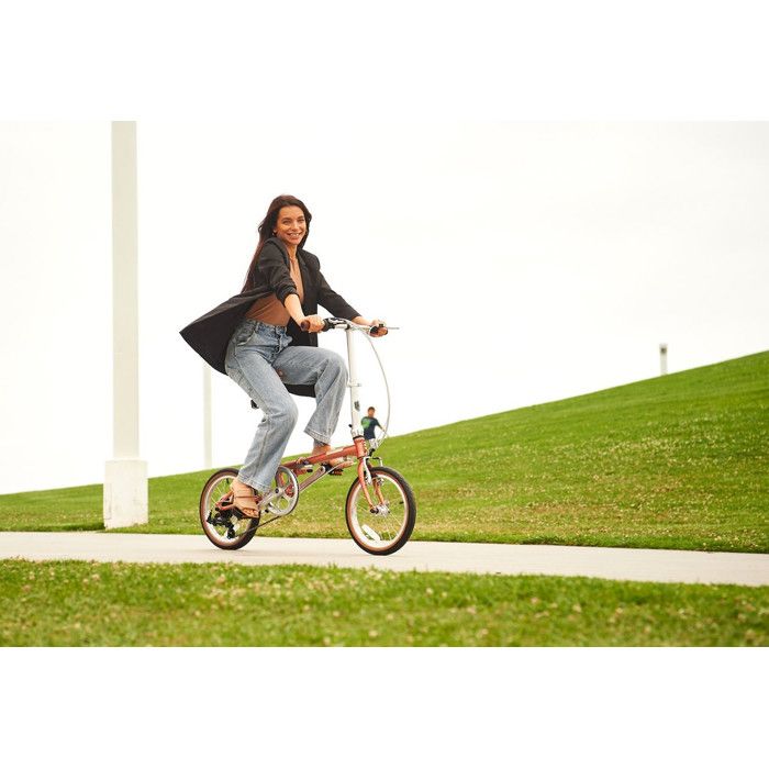 Vélo Pliant Adulte Dahon Vybe D7 - Cadre Aluminium 20 Pouces, 7 Vitesses - Léger (11,9 Kg), Réglable - Pour Ville Et Loisirs - 7