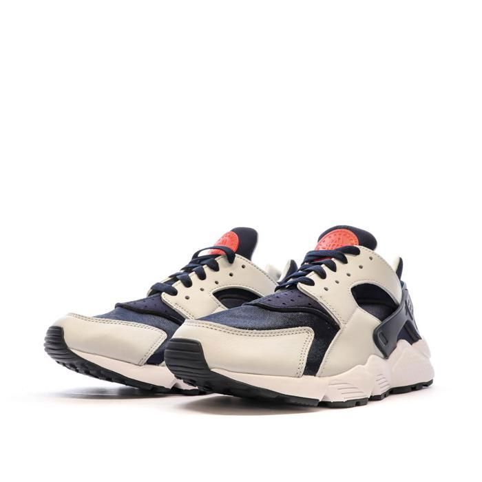 NIKE Air Huarache marine et blanc Marine 45 Chaussures