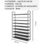 Nalian Etagere Meuble A Chaussures 9 Etageres Largeur 100cm