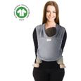 Écharpe De Portage - Babylonia Baby Carriers - Modèle TRICOT-SLEN DESIGN - Porte-Bébé 100% Coton Organique - Jeans-0
