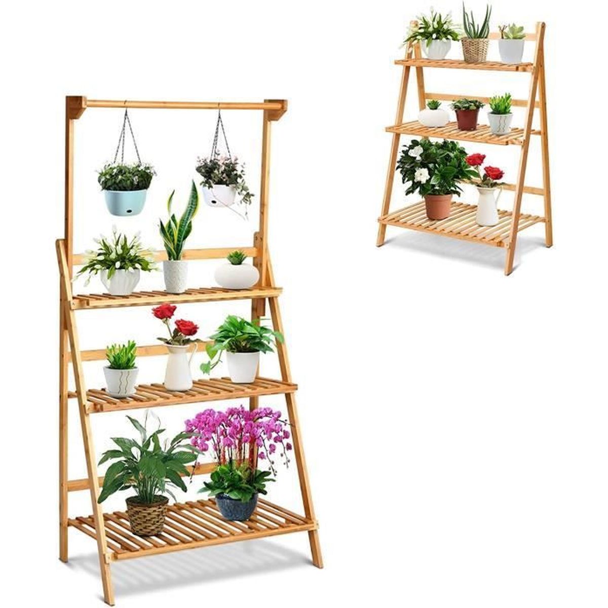 Fabriquer Une Etagere Pour Orchidée Echelle porte plante - Cdiscount