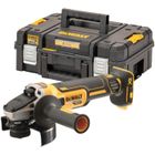 Meuleuse XR 18V 125mm (sans batterie ni chargeur) en coffret T-STAK - DEWALT - DCG405NT
