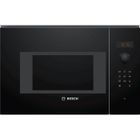 SIEMENS Micro-ondes simple encastrable -BOSCH SER4 - BFL523MB1F - Noir - 7 programmes auto - 38,2 x 59,4 x 31,7 cm