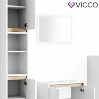 VICCO ensemble de meubles de salle de bain EMMA blanc chêne chêne Sonoma meuble bas armoire haute armoire Midi