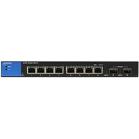 Switch Manageable 8 ports Gigabit Ethernet avec 2 Ports Gigabit Uplink SFP