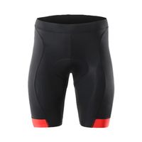 Shorts de Cyclisme Homme Cuissard de Cyclisme Respirant à Séchage Rapide Shorts de Vélo de 3D Rembourré en Gel,rouge