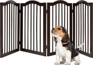 Clôture en maille ingénieuse pour chien, grande barrière pour animal de  compagnie, protection de sécurité rétractable