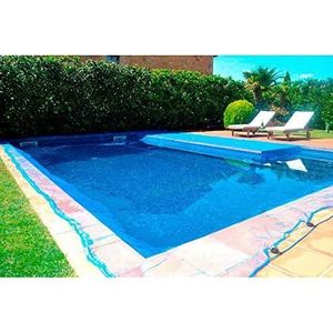 Filet De Piscine Rectangulaire 5x7 M - Maille Fine - Bord Renforcé - Protection Contre Feuilles Et Débris - 6