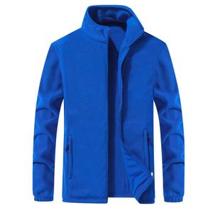 MANTEAU couleur Homme-Bleu taille S veste polaire chaude c