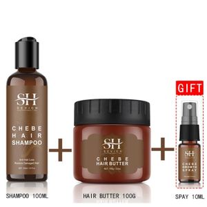 ANTI-CHUTE CHEVEUX Kit cheveux Chebe 2 - Coffret De Soins Pour La Perte De Cheveux, 100ml, Shampoing Anti-casse Et Anti-alopécie