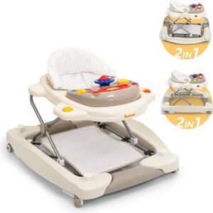 YOUPALA - TROTTEUR Trotteur Bébé 2en1 BANINNI Classic - De 6 mois à 1