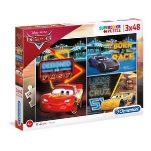 PUZZLE Clementoni Play for Future-Disney Pixar Cars-3x48 