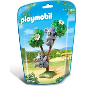 UNIVERS MINIATURE PLAYMOBIL - Le Zoo - Famille de Koalas - Couple de