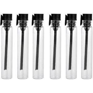 VAPORISATEUR VIDE JIHUOO Lot de 100 mini flacons en verre vides rechargeables pour échantillons de parfum 1 ml299