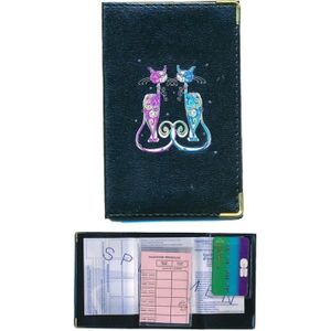 Pochette porte papier voiture Color pop 3700536114666 permis de conduire  format carte credit carte grise assurance, au meilleur prix 0.64 sur DGJAUTO