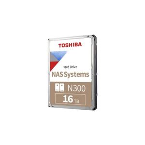 SERVEUR STOCKAGE - NAS  16 To Toshiba N300 SATA III 3,5