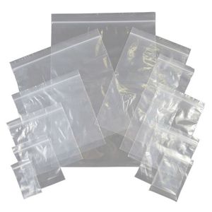 APLI Pack 100 sachets plastique refermable 160 x 220 mm - Pochette - LDLC