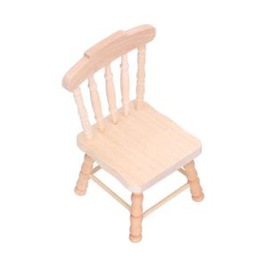 MAISON POUPÉE AZ01897-chaise miniature 1:12 chaise de maison de poupée meubles miniatures maison de poupée décoration modèle enfants jouer