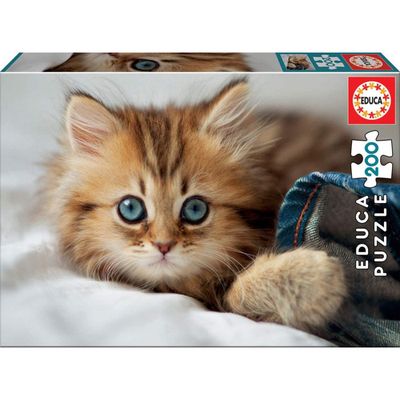 Educa – Puzzle Bataille Animaux – 16 Puzzles De 9 Pièces – Jeu De Compétition Pour Enfants Dès 4 Ans