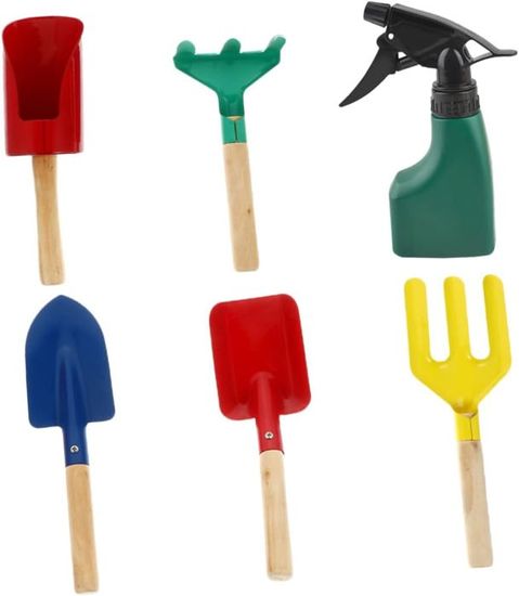 Ensemble d'outils de jardinage pour enfants, ensemble de plage extérieur pour enfants, ensemble de 6 pièces (bleu) - Jeux - Jouets Ensemble d'outils de jardinage pour enfants, ensemble de plage extérieur pour enfants, ensemble de 6 pièces (bleu) - Jeux - Jouets