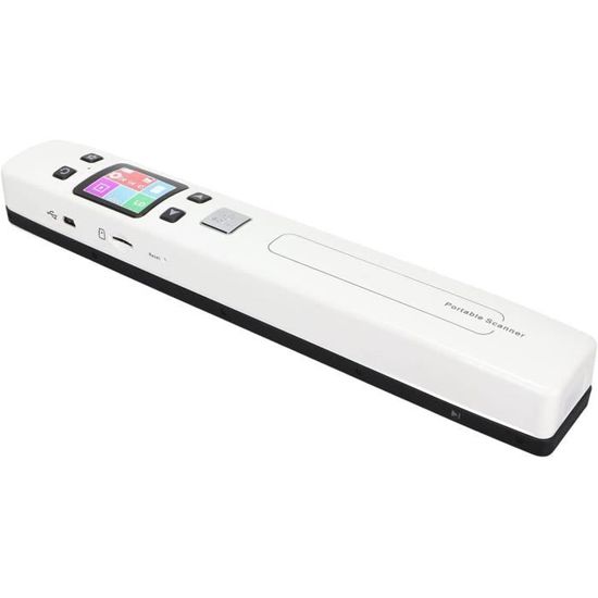 Ciciglow Scanner De Documents Portable 1050 DPI A4 - WiFi Couleur Et Monochrome