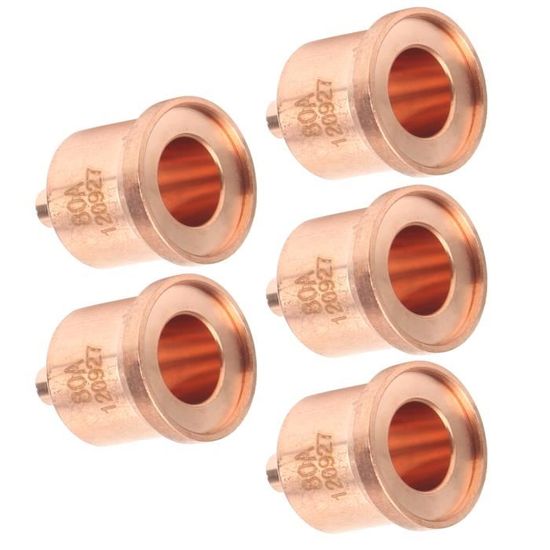 Buse en cuivre 5pcs Buse à Plasma en Cuivre Rouge Pointe de Torche de