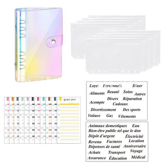 Couverture Transparente PVC Pour Agenda/cahier A6 – Protection Anti-rayures, Flexible – Pour école, Travail