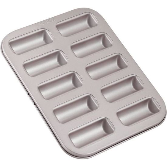 Moule à Madeleines 6 Cavités Anti-adhésif Acier Carbone Or – Cabilock Classique