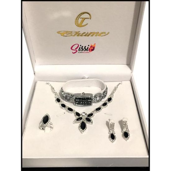 Set Bijoux Et Accessoires Cheveux Pour Fille 3-12 Ans - Bracelets, Colliers, Pinces, élastiques - Coffret Jeu D'habillage Princesse - 5