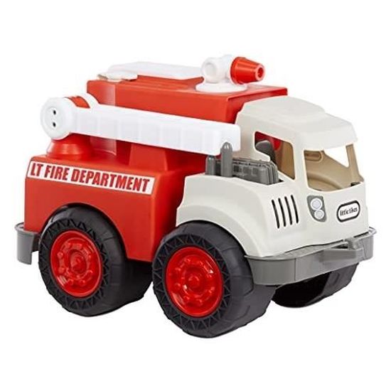 LITTLE TIKES DIRT DIGGER REAL WORKING FIRE TRUCK 655791EUC