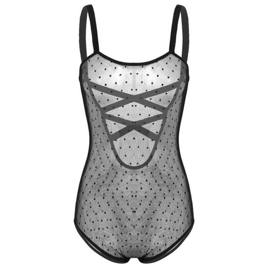 Body Une Pièce Femme En Maille - Lingerie Sexy, Nuisette, Pour Soirée Ou Saint-Valentin