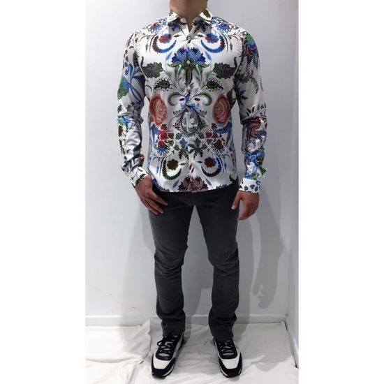 CHEIMISE Christian LACROIX Homme BLANC BLANC Cdiscount