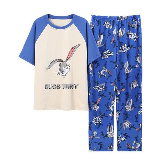 Ekouaer Pyjama Femmes Ete à Manches Courtes Ensembles De