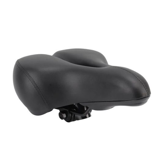 Siège de vélo en éponge élastique absorbant une selle de rechange large rembourrée porte bebe