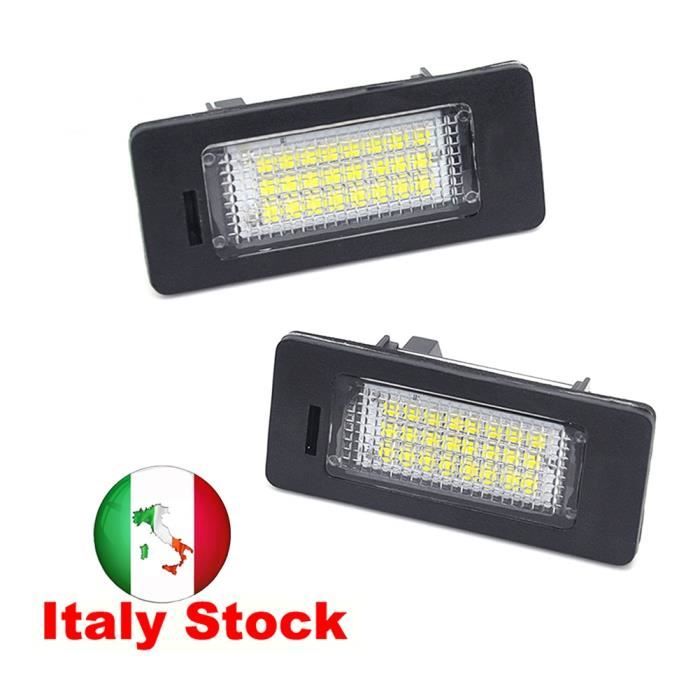Lampe à LED de plaque d'immatriculation de voiture 12v blanc 6000K pour BMW E39 E60 E82 E90 E92 E93 M3 E39 E60 E70 X5 E60 E61 M5 E88