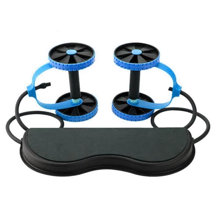 RUII AB Roue Abdominale Roller Exercice Multifonctionnel Abdominaux Outil Fitness Domicile