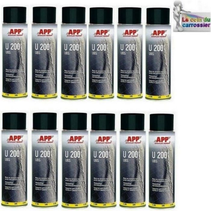 12 bombes anti gravillon noir, blackson