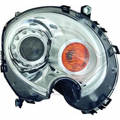1206085 Feu phare gauche ( cote conducteur ) pour BMW Mini One Cooper Clubman de type R56 de 2006 a 2010 Look Origine