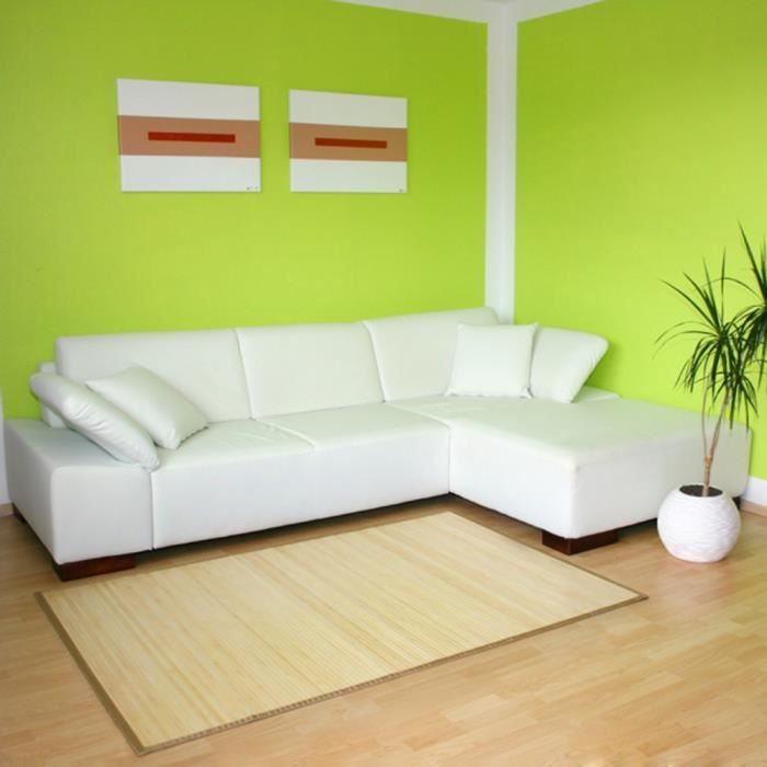 Tapis Bambou Naturel